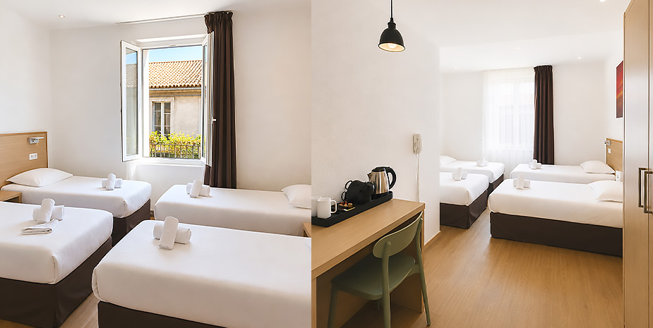 Chambre quadruple