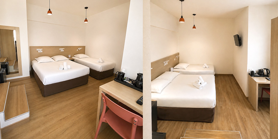 Chambre quintuple