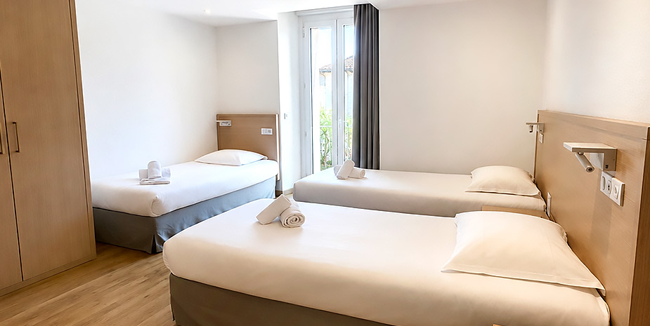 Chambre triple