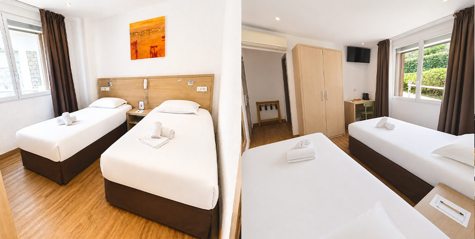 Chambre twin économique